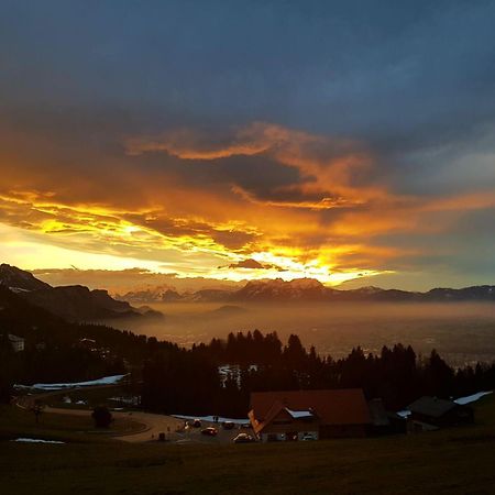 Grosszuegige Ferienwohnung Am Skigebiet Boedele Mit Rheintalblick Dornbirn Eksteriør billede