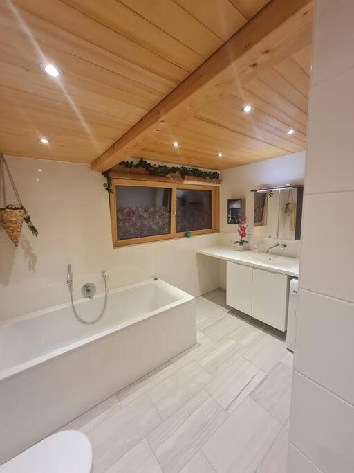 Grosszuegige Ferienwohnung Am Skigebiet Boedele Mit Rheintalblick Dornbirn Eksteriør billede